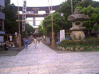 富岡八幡宮参道